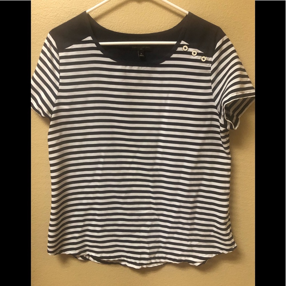 Banana Republic stripped blouse